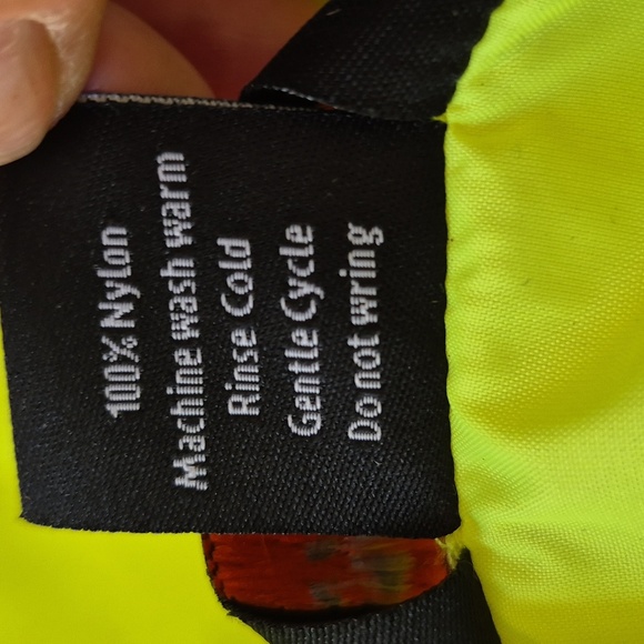 NWOT Soma Fabrications Neon Yellow Cycling Jacket Sz XXL - Picture 9 of 10